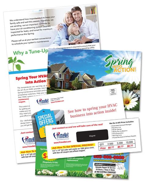 Self Mailer With Perforated Magnet Coupon PrimeNet Direct Marketing Solutions