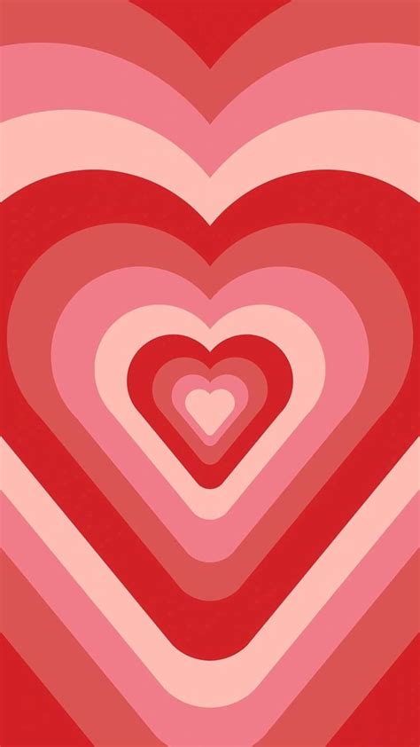 Pink And Red Heart Background
