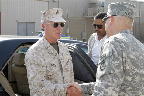 Gen James F Amos Visits Camp Arifjan Article The United States Army
