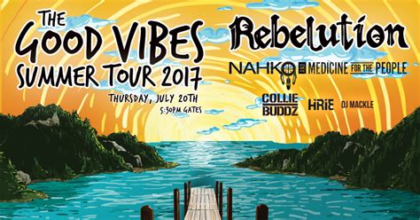 rebelution good vibes summer tour the laurel of asheville