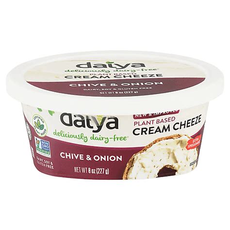 Daiya Dairy Free Chive Onion Cream Cheeze Oz Cream Cheese