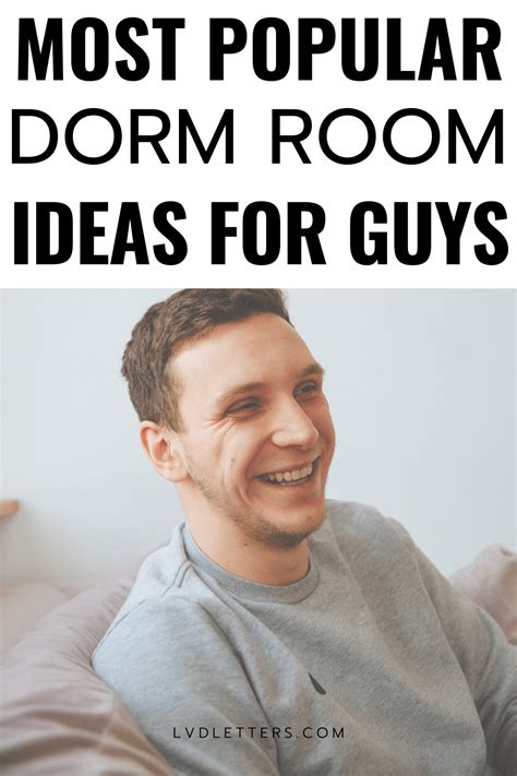 12 Cool Dorm Rooms For Guys That Are Easy To Recreate Lvdletters Cool Dorm Rooms Guy Dorm