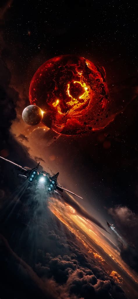 Space A 1080 X 2340 Phonewallpapers