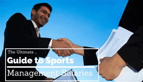 The Ultimate Guide To Sports Management Salaries