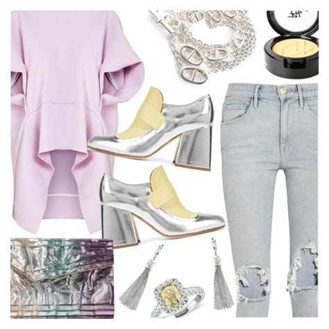 Pastels And Silver Fashion Clothes Design Womens Fashion