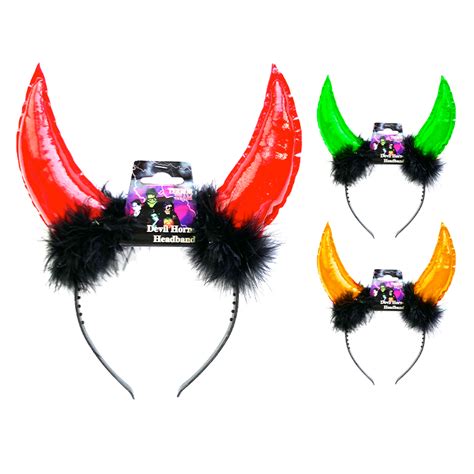 Coloured Devil Horn Headband Kids Stuff For Less