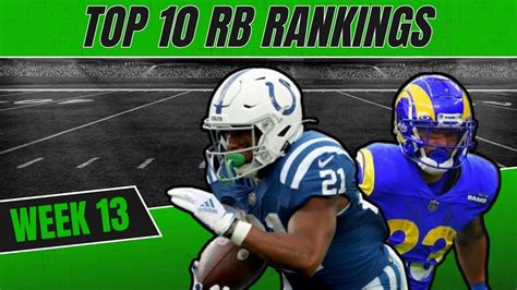 Which RBs Reign Supreme? Week 13's Top 10 Rankings - YouTube