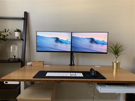 Uplift V2 Desk Vivo Dual Monitor 2x24 Acer Ips Rworkspaces