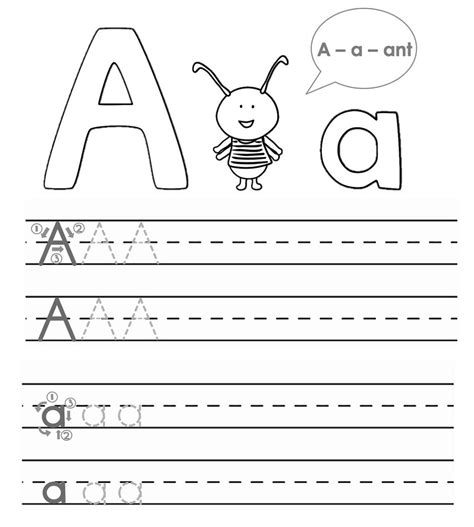 This letter e worksheet is full of fun activities for your kids. a b c tracing worksheets for kids - Learning Printable