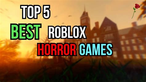 Top 5 Best Roblox Horror Games 2021 Youtube