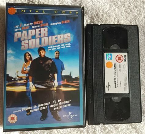 Paper Soldiers Vhs Big Box Kevin Hart Stacey Dash Damon Dash