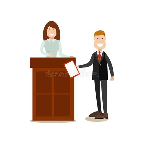 Female Witness Law And Judgement Isometric Icon Vector Illustration