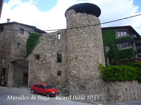Muralles De Bagà Bagà Berguedà Catalunya Medieval