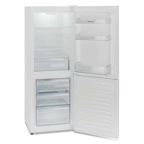 Montpellier Mff155w 6040 Frost Free Fridge Freezer In White