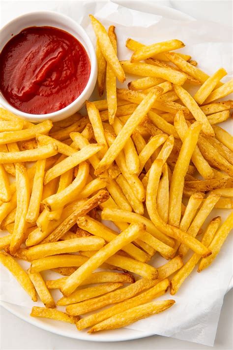 They can touch, but don't overlap them. Air Fryer Frozen French Fries | Recipe | Air fryer recipes ...