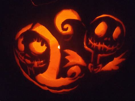 Jack And Sally Pumpkin Carving Patterns