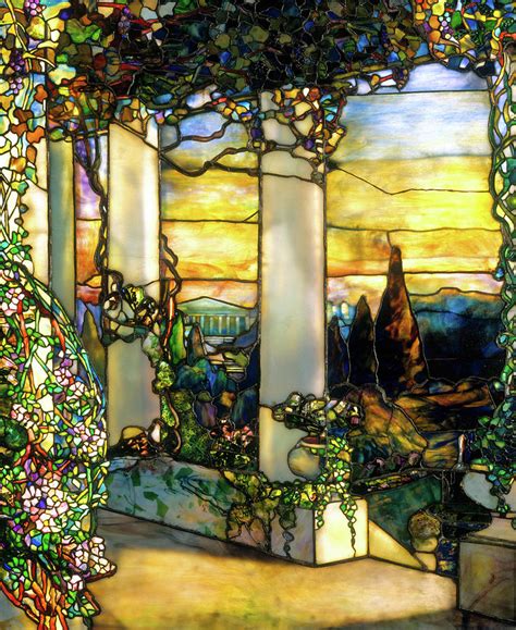 Hinds House Window Painting By Louis Comfort Tiffany Pixels