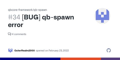Bug Qb Spawn Error · Issue 34 · Qbcore Frameworkqb Spawn · Github