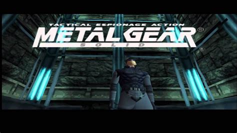 Metal Gear Solid Ps1 Demo Youtube