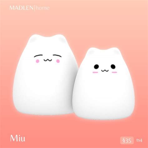 Miu Lamp Madlen On Patreon In 2022 The Sims 4 Packs Sims 4 Cc