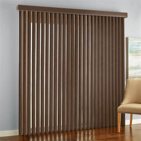 Select Series Faux Wood Vertical Blinds Vertical