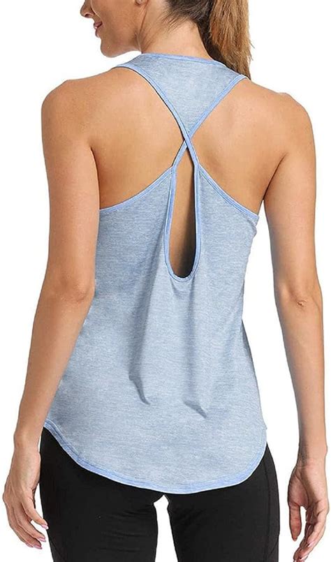 Amazon Com Workout Tops For Women Summer Casual Loose Blouses Sexy
