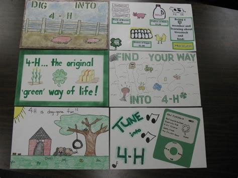 67 Best 4 H Posters Images On Pinterest Poster Ideas Banner Ideas