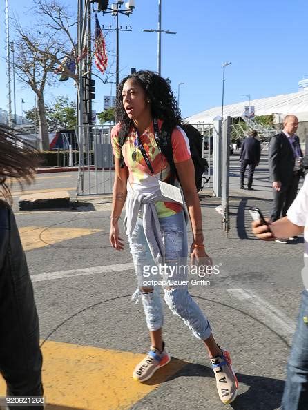 Candace Parker Is Seen On February 18 2018 In Los Angeles News