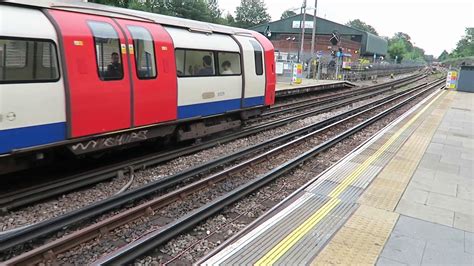 London Underground Northern Line 1995 Stock Trains At Finchley Central