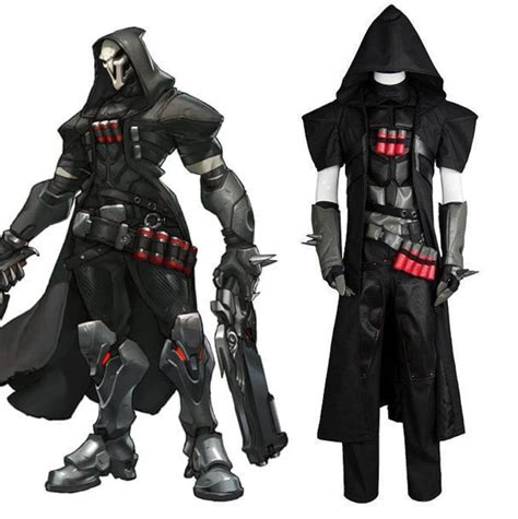 Reaper Costume Overwatch Reaper Soldier 76 Adult Halloween Costumes