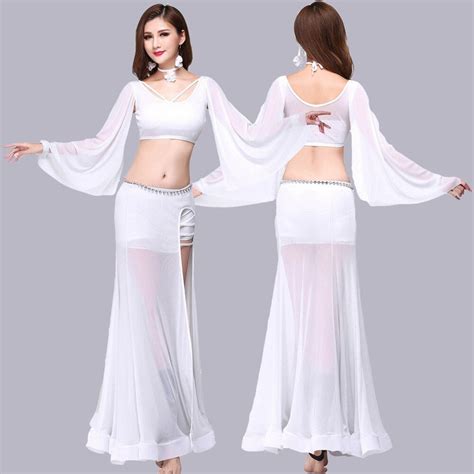 buy belly dance dress women 2018 new slim sexy long skirt belly dance costumes