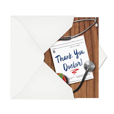 Doctor Gratitude Funny Thank You Paper Card