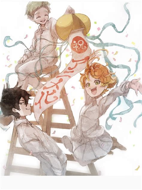The Promised Neverland Ray Emma And Norman T Shirt By Hhdripp