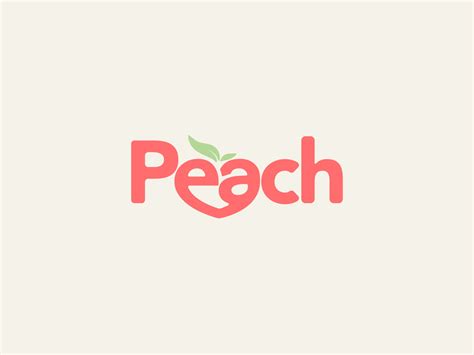 Peach Logo Design By Jp Garcia On Dribbble