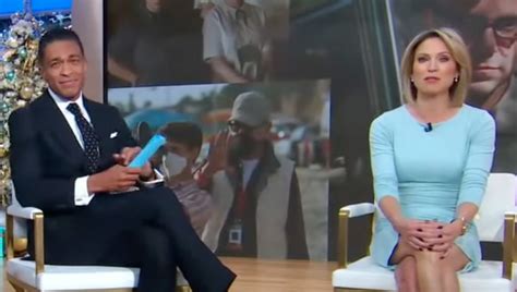 Tj Holmes And Amy Robach Return To ‘good Morning America After Their