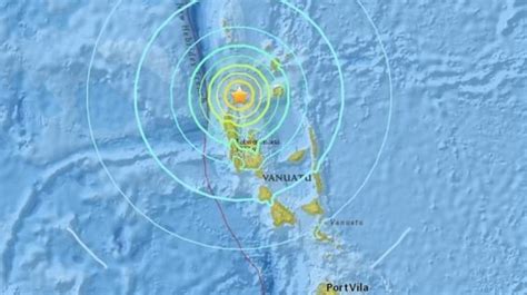 Just Over A Year After Cyclone Pam, Magnitude-6.9 Earthquake Hits Off 