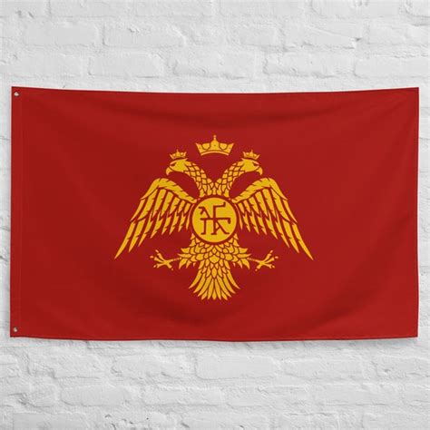 Byzantine Empire Flag Etsy