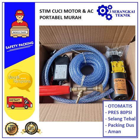 Jual Alat Cuci Stim Motor Ac Mobil Mesin Steam Power Sprayer Portable