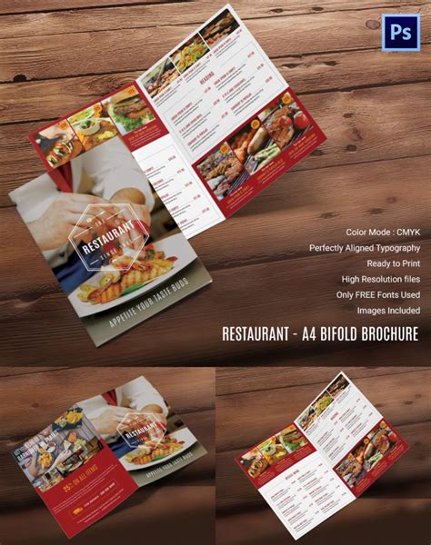 Restaurant Brochure Templates