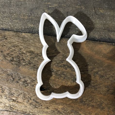 Easter Bunny Floppy Ear Custom Made Cookie And Fondant Cutters Etsy