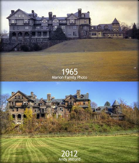 Abandoned Mansion Then And Now Imgur Abandoned Places Abandoned