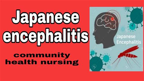 Japanese Encephalitis Community Health Nursing Youtube
