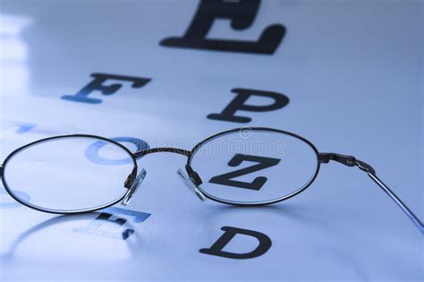 Eye Test Chart Stock Photo Image Of Contacts Lenses Letters 847732