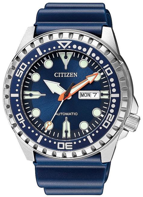 Men's Citizen Automatic Blue Dial Diver's Watch NH8381-12L