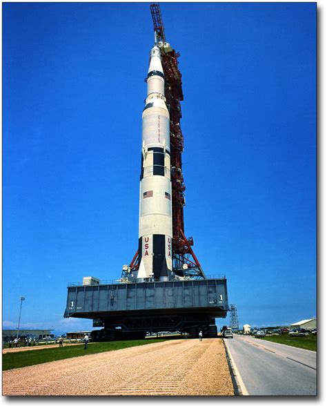 Apollo 11 Saturn V Rocket Launch Pad Nasa 8x10 Silver Halide Photo