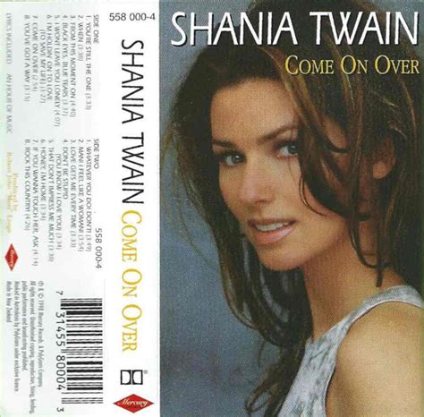 Shania Twain Come On Over Cassette Discogs