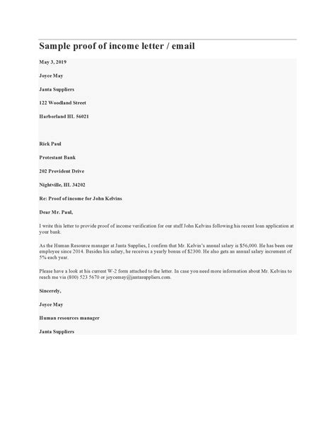 Proof of income letter pdf. 30 Great Proof of Income Letters (Doc, PDF) - TemplateArchive
