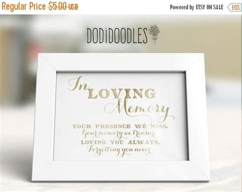 70 Clearance Thru 101 In Loving Memory Printable By Dodidoodles