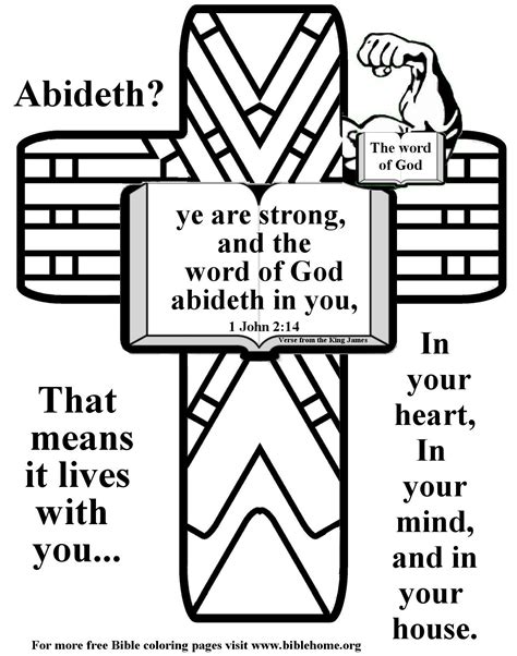 Kjv Coloring Sheets Coloring Pages