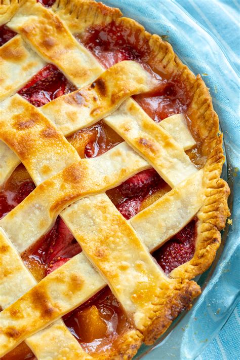 Easy Strawberry Peach Pie | 12 Tomatoes
